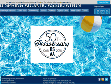 Tablet Screenshot of byrdspringpool.com